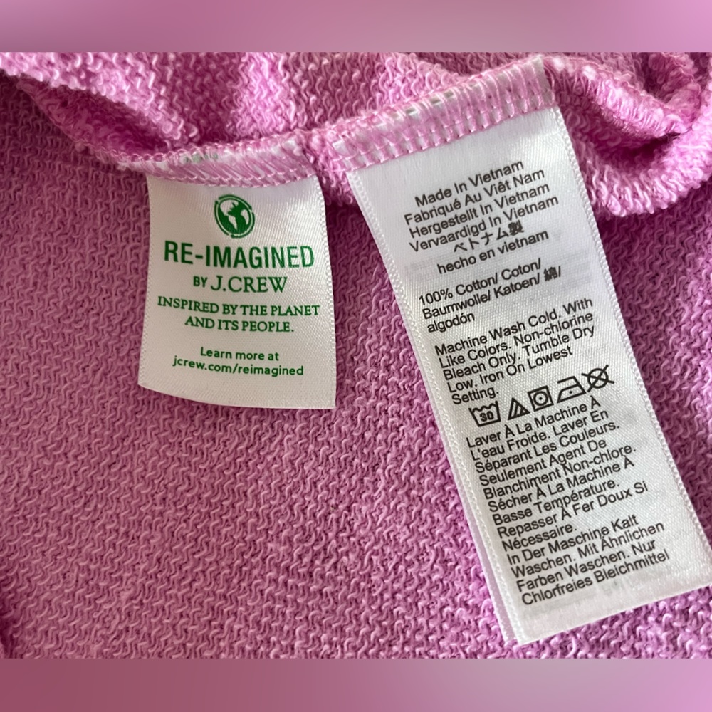 J CREW | L | Pink Sweatshirt - Picture 8 of 8